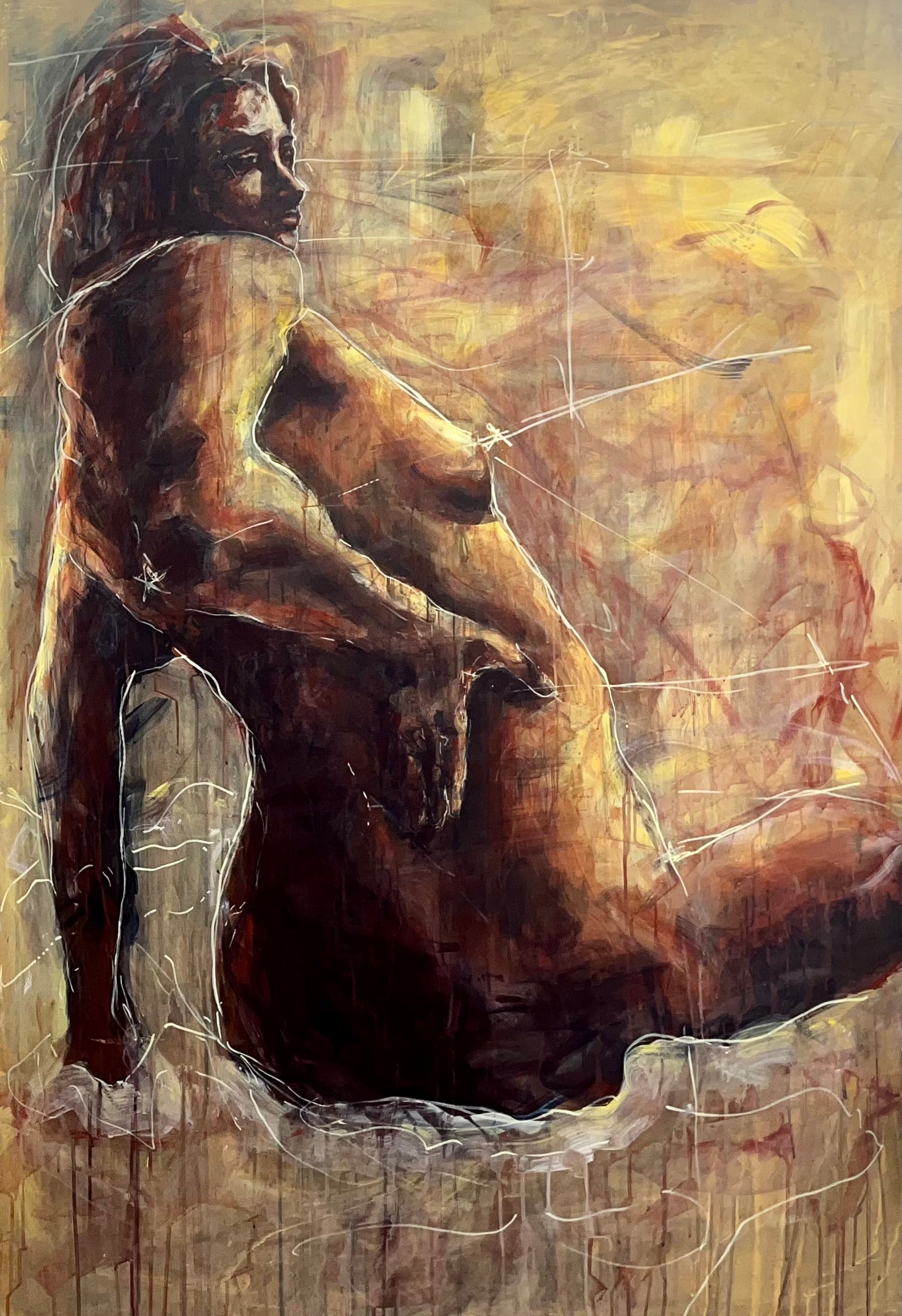 Meet My Gaze (diptych 2)
